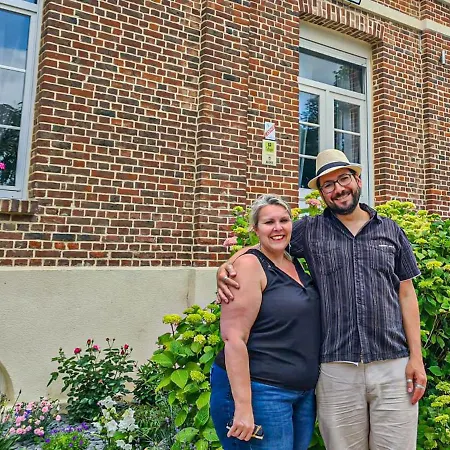 Le Chateau Des Lumieres De La Baie De Somme D'hotes De Charme Panzió Saint-Blimont