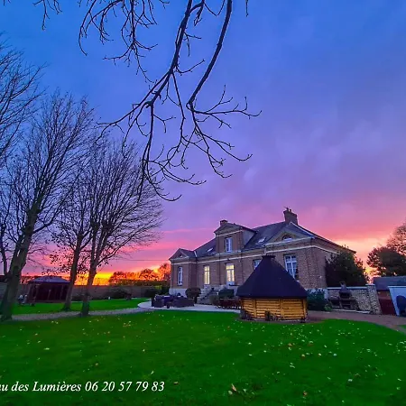 לינה וארוחת בוקר Le Chateau Des Lumieres De La Baie De Somme D'hotes De Charme Saint-Blimont