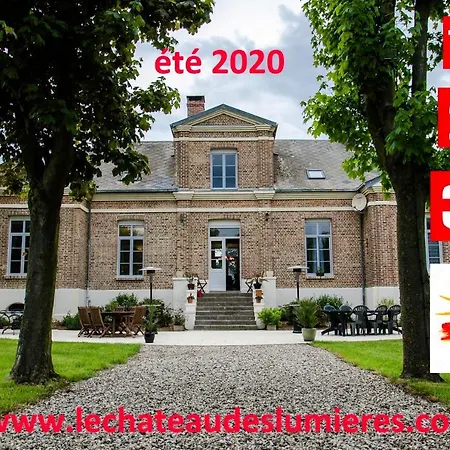 לינה וארוחת בוקר Le Chateau Des Lumieres De La Baie De Somme D'hotes De Charme 3*
