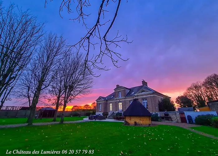 Bed & Breakfast Le Chateau Des Lumieres De La Baie De Somme D'hotes De Charme Saint-Blimont